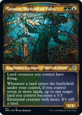 Tatyova, Steward of Tides (Showcase) (Dominaria United) Near Mint - Nick Nack's Full Frontal Attack