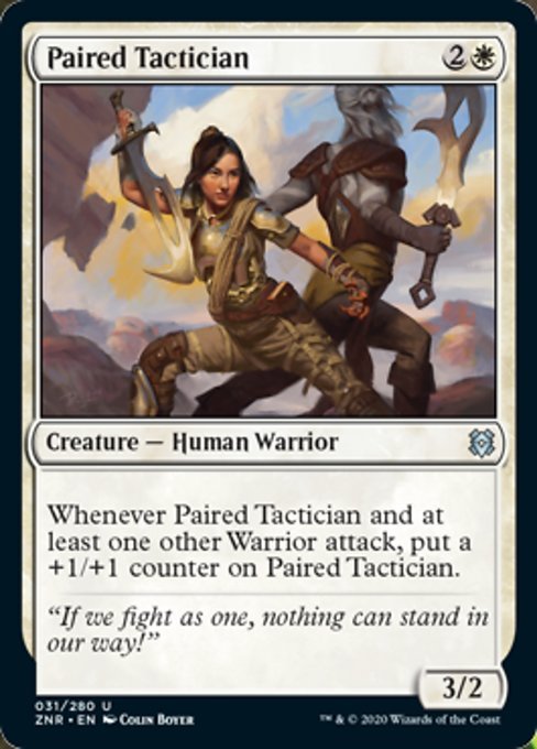 Paired Tactician (Zendikar Rising) Near Mint - Nick Nack's Full Frontal Attack