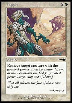 Topple (Nemesis) Near Mint - Nick Nack's Full Frontal Attack