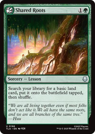 Shared Roots (Avatar: The Last Airbender) Near Mint - Nick Nack's Full Frontal Attack