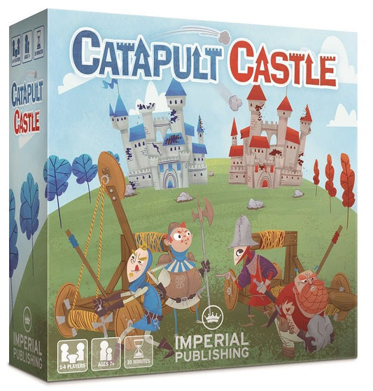 Catapult Castle 1-4 Player Medieval Dexterity Game (Imperial Publishing) - Nick Nack's Full Frontal Attack