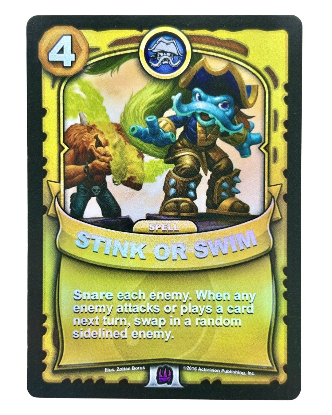Stink or Swim (Battlecast) (Gold Foil) - Nick Nack's Full Frontal Attack