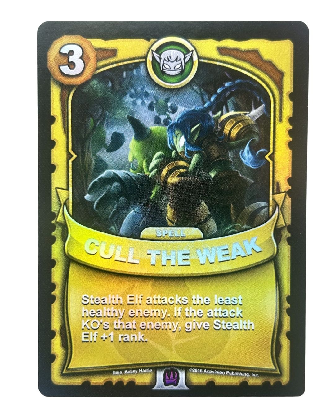Cull the Weak (Battlecast) (Gold Foil) - Nick Nack's Full Frontal Attack