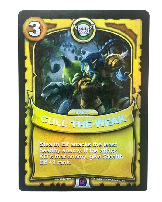 Cull the Weak (Battlecast) (Gold Foil) - Nick Nack's Full Frontal Attack