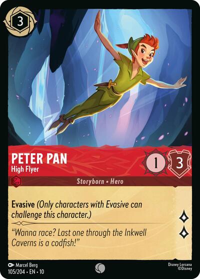 Peter Pan - High Flyer (Whispers in the Well) Near Mint - Nick Nack's Full Frontal Attack