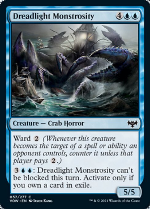 Dreadlight Monstrosity (Innistrad: Crimson Vow) Near Mint - Nick Nack's Full Frontal Attack