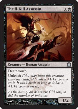 Thrill - Kill Assassin (Return to Ravnica) Near Mint - Nick Nack's Full Frontal Attack