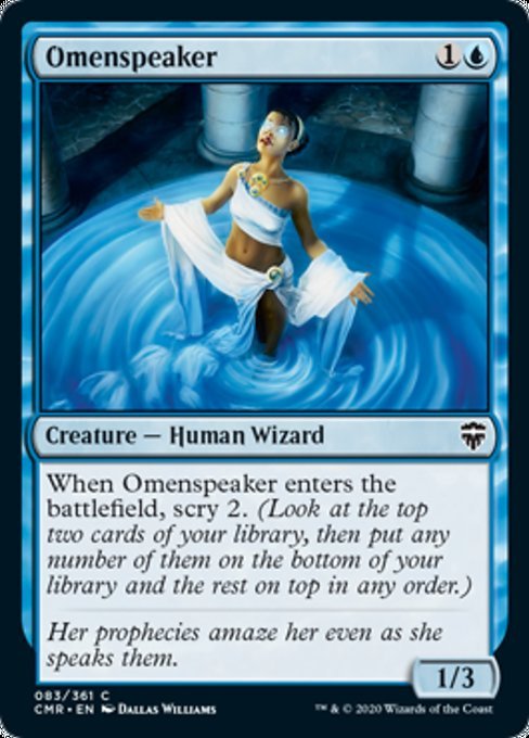 Omenspeaker (Commander Legends) Near Mint - Nick Nack's Full Frontal Attack