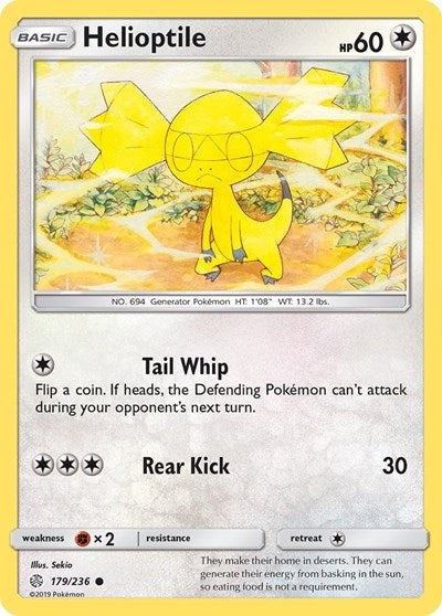 Helioptile (SM - Cosmic Eclipse) Near Mint
