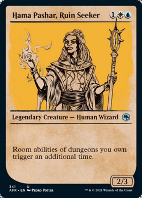 Hama Pashar, Ruin Seeker (Showcase) (Adventures in the Forgotten Realms) Near Mint - Nick Nack's Full Frontal Attack