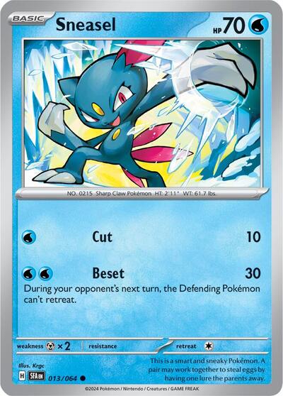 Sneasel (SV: Shrouded Fable) Near Mint