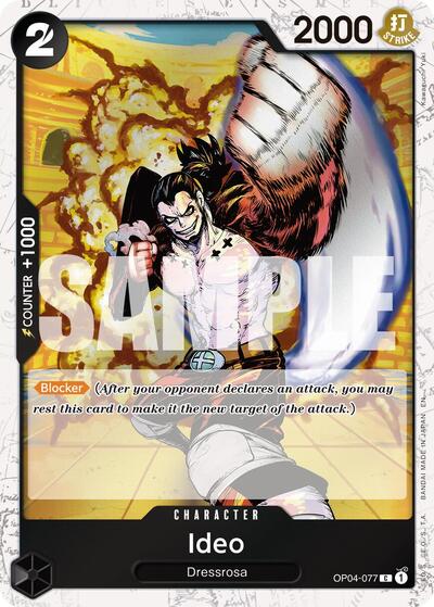 Ideo (Pirate Foil) (Premium Booster - The Best - Vol. 2) Near Mint Foil - Nick Nack's Full Frontal Attack
