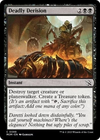 Deadly Derision (March of the Machine) Near Mint