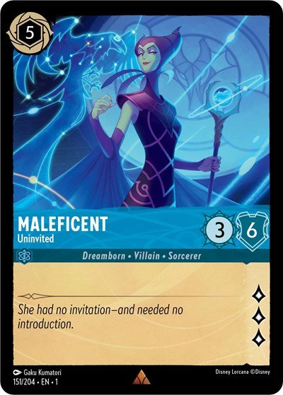 Maleficent - Univited (The First Chapter) Near Mint - Nick Nack's Full Frontal Attack