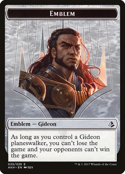 Emblem - Gideon of the Trials (Amonkhet) Near Mint