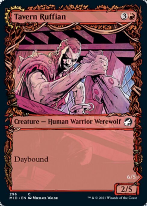 Tavern Ruffian / Tavern Smasher (Showcase) (Innistrad: Midnight Hunt) Near Mint - Nick Nack's Full Frontal Attack