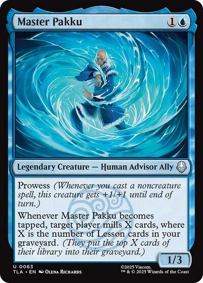 Master Pakku (Avatar: The Last Airbender) Near Mint - Nick Nack's Full Frontal Attack