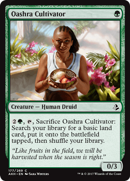 Oashra Cultivator (Amonkhet) Near Mint - Nick Nack's Full Frontal Attack