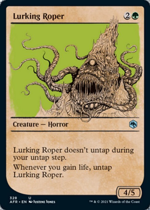 Lurking Roper (Showcase) (Adventures in the Forgotten Realms) Near Mint - Nick Nack's Full Frontal Attack