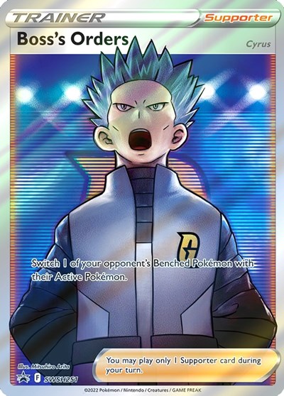 Boss's Orders (Full Art) (SWSH: Sword & Shield Promo Cards) Near Mint Holofoil