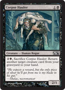 Corpse Hauler (Magic 2014 Core Set) Near Mint - Nick Nack's Full Frontal Attack