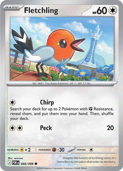 Fletchling (ME03: Perfect Order) Near Mint - Nick Nack's Full Frontal Attack