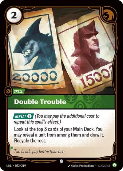 Double Trouble (Unleashed) Near Mint
