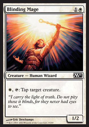 Blinding Mage (Magic 2011 Core Set) Near Mint