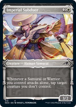 Imperial Subduer (Showcase) (Kamigawa: Neon Dynasty) Near Mint - Nick Nack's Full Frontal Attack