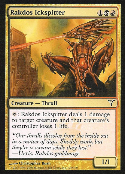 Rakdos Ickspitter (Dissension) Light Play