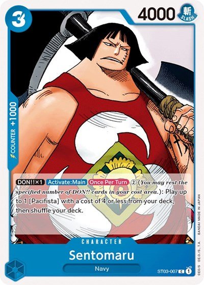 Sentomaru (Starter Deck 3: The Seven Warlords of The Sea) Near Mint - Nick Nack's Full Frontal Attack