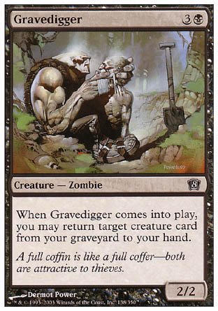 Gravedigger (8th Edition) Near Mint - Nick Nack's Full Frontal Attack
