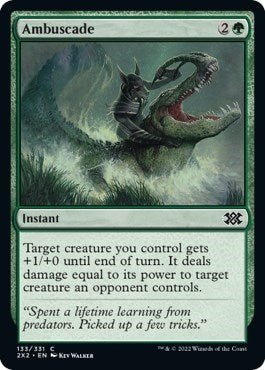 Ambuscade (Double Masters 2022) Near Mint Foil - Nick Nack's Full Frontal Attack