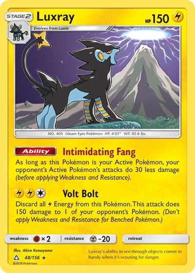 Luxray (SM - Ultra Prism) Near Mint Holofoil