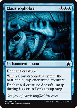 Claustrophobia (Magic Game Night 2019) Near Mint