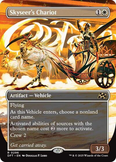 Skyseer's Chariot (Borderless) (Aetherdrift) Near Mint