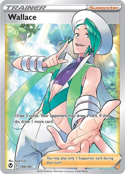 Wallace (Full Art) (SWSH12: Silver Tempest) Near Mint Holofoil