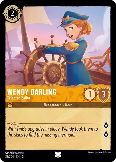 Wendy Darling - Talented Sailor (Into the Inklands) Near Mint - Nick Nack's Full Frontal Attack