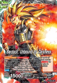 The Masked Saiyan // Bardock, Unbound by Darkness (2018 Big Card Pack) (SD3-01) [Cartes promotionnelles] 