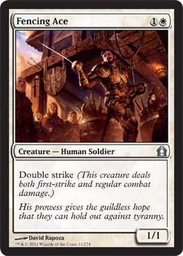 Fencing Ace (Return to Ravnica) Near Mint - Nick Nack's Full Frontal Attack