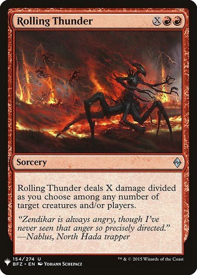 Rolling Thunder (Mystery Booster) Near Mint - Nick Nack's Full Frontal Attack