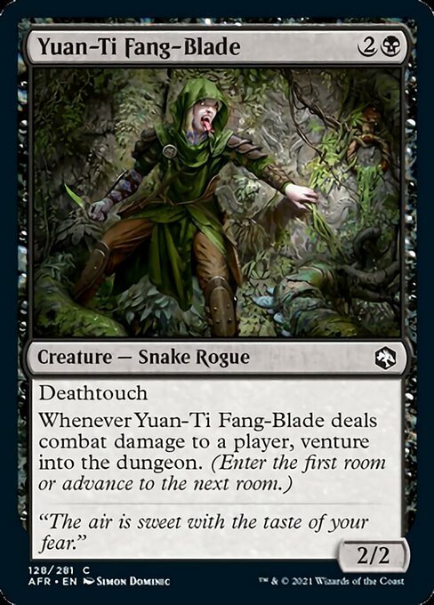 Yuan - Ti Fang - Blade (Adventures in the Forgotten Realms) Near Mint - Nick Nack's Full Frontal Attack