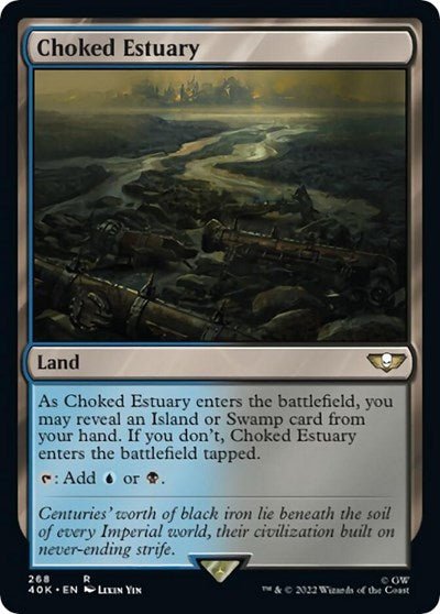 Choked Estuary (Universes Beyond: Warhammer 40K) Near Mint - Nick Nack's Full Frontal Attack