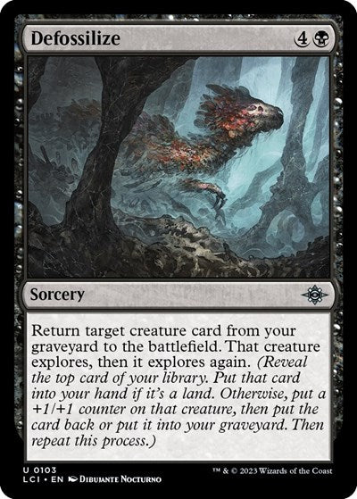 Defossilize (The Lost Caverns of Ixalan) Near Mint Foil
