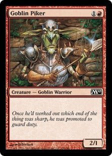 Goblin Piker (Magic 2010 Core Set) Near Mint - Nick Nack's Full Frontal Attack
