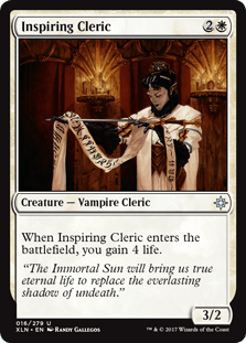 Inspiring Cleric (Ixalan) Near Mint - Nick Nack's Full Frontal Attack