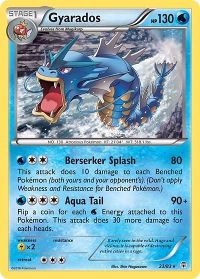 Gyarados (Generations) Near Mint Reverse Holofoil