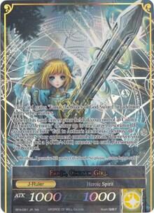 Memoria of the Seven Lands // Faria, Chosen Girl (Full Art) (Battle for Attoractia) Near Mint Foil