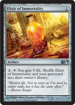 Elixir of Immortality (Magic 2014 Core Set) Near Mint - Nick Nack's Full Frontal Attack
