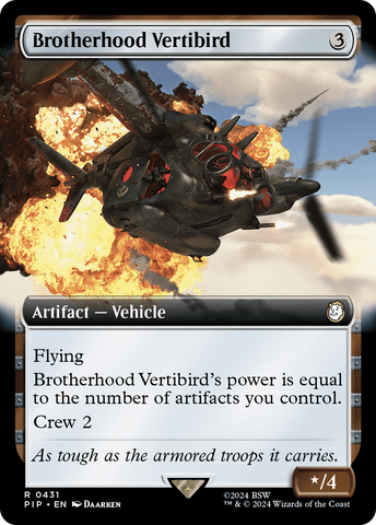 Brotherhood Vertibird (Extended Art) [Fallout]